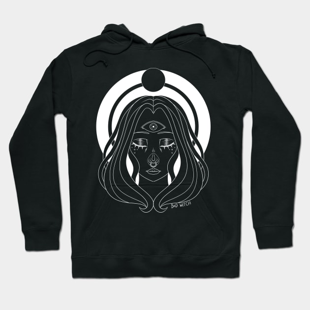 The Seer | Witchy Goth Hoodie by Bad Witch